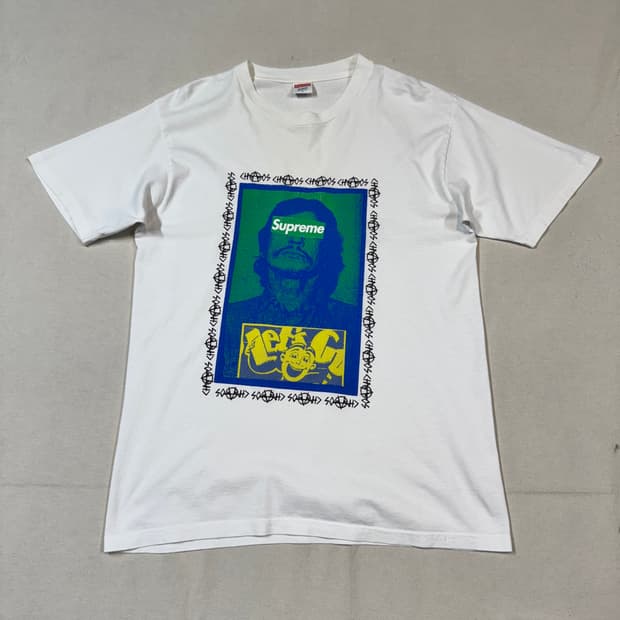 L) 슈프림 08AW 찰스 브론슨 반팔 티셔츠