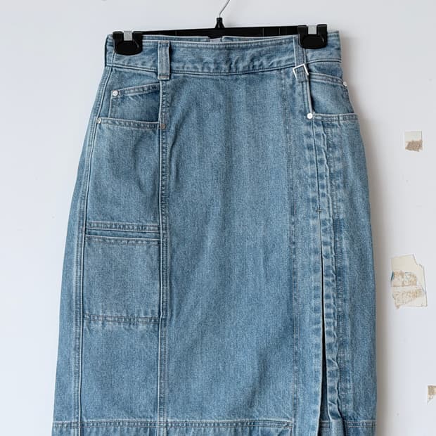 우영미 Wooyoungmi Paris 데님 스커트 34