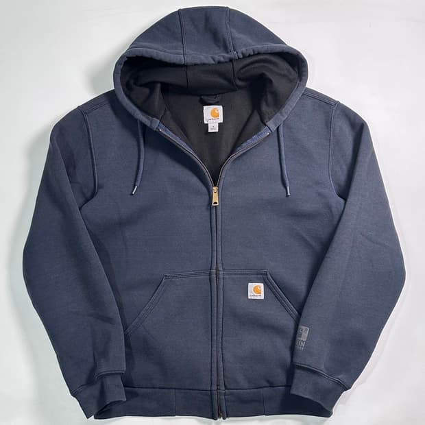 칼하트 써멀 네이비 후드집업