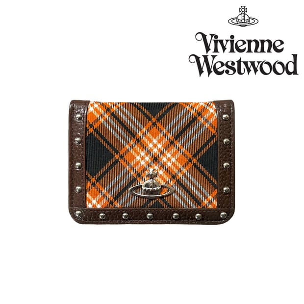 [희귀] 비비안웨스트우드 스터드 카드지갑 반지갑