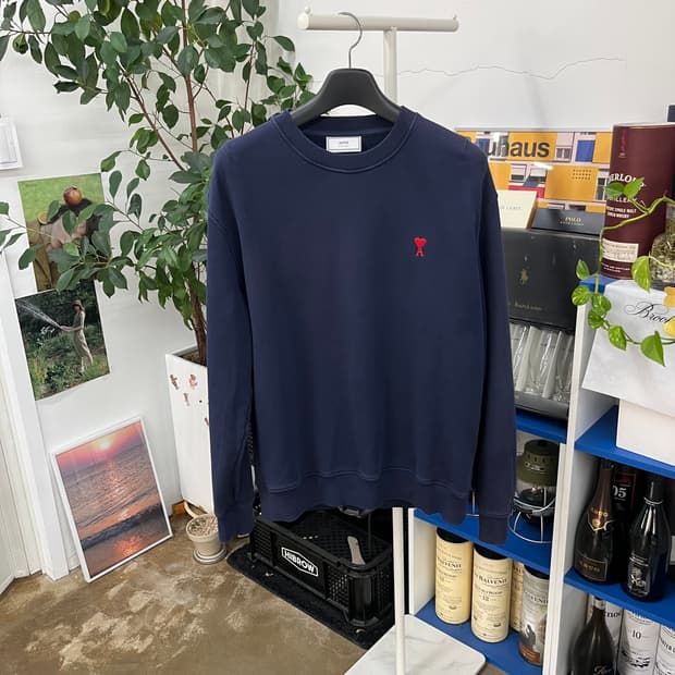 아미 스몰하트 맨투맨 XXL