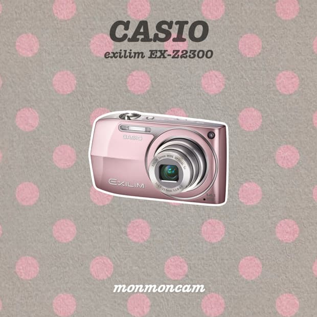카시오 엑슬림 ex-z2300 핑크 디카 Casio 지삼이