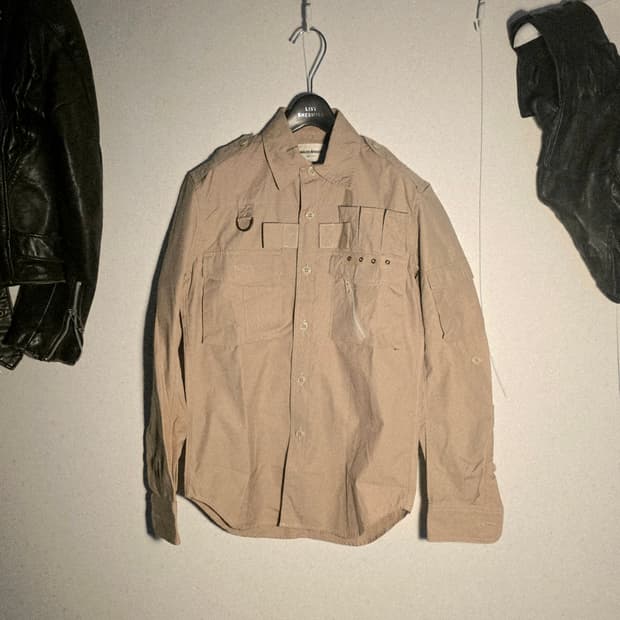 Markaware military beige shirt