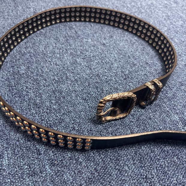 파아카이브 스터드 스네이크 벨트 1사이즈