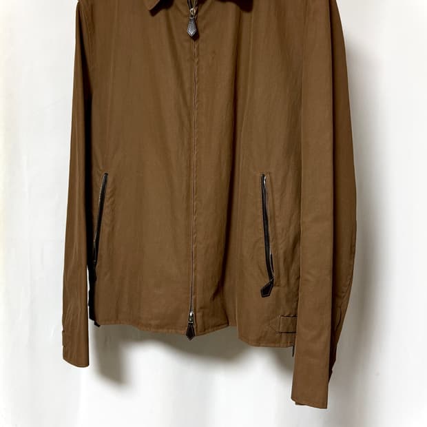 에르메스 2way 밀리터리 시그니처 레더Mix 자켓