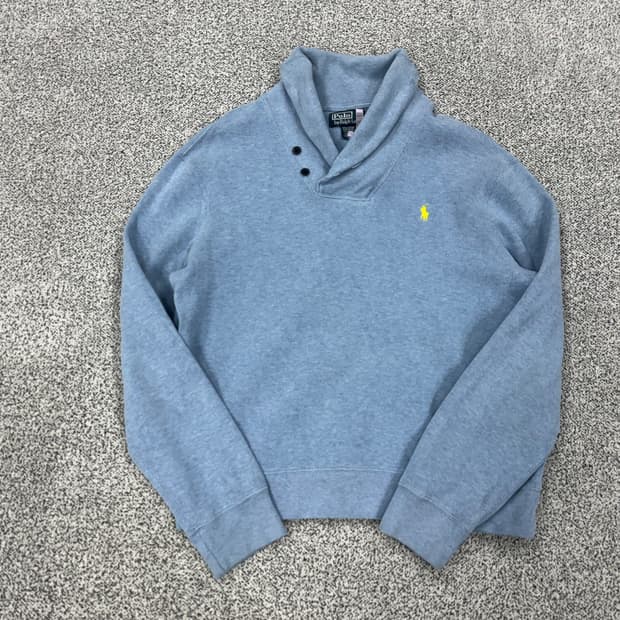 폴로 랄프로렌 숄카라 스웻셔츠