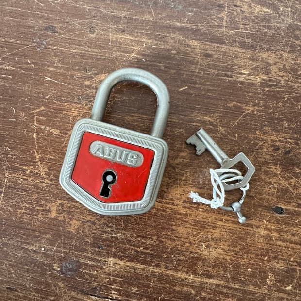 독일)빈티지 ABUS 자물쇠