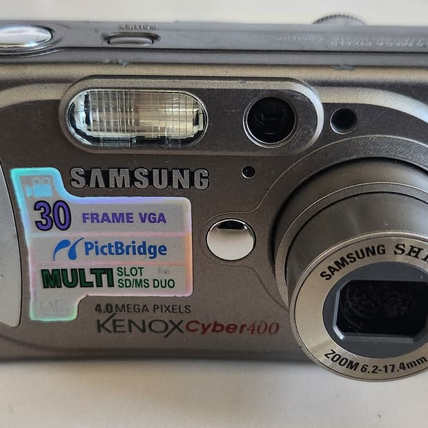 SAMSUNG KENOX CYBER400(하자) 디지털카메라