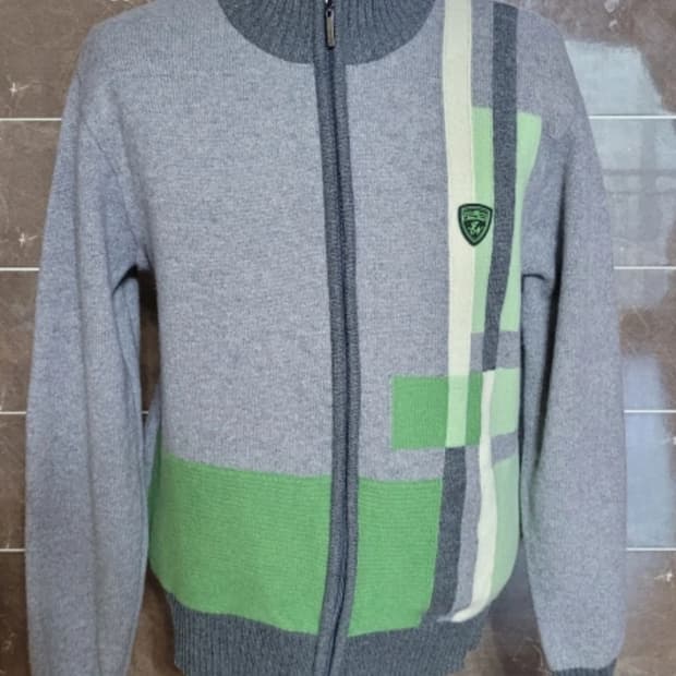 👔남성95사이즈👔 인디안 지퍼 가디건(모100)