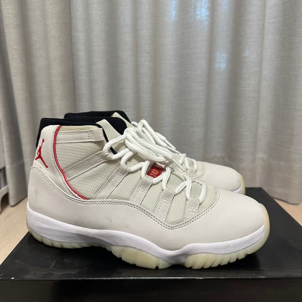 조던11 레트로 플래티넘 265mm