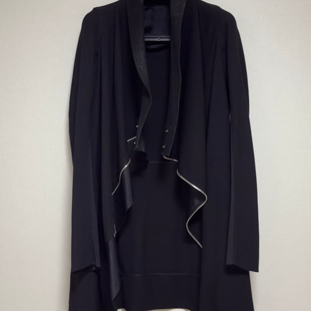 Rick Owens Exploder Saturn 울 피코트 40