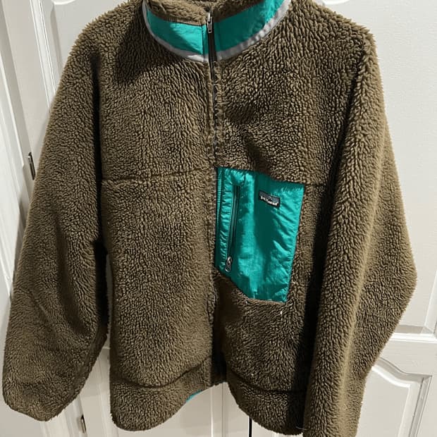 10s 파타고니아 레트로-X 브라운/티르쿠아즈