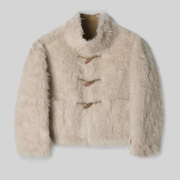 스르비 퍼자켓 리버시블 무스탕