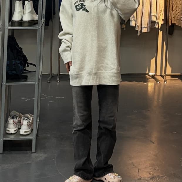 챔피온 X 디스이즈네버댓 22fw 콜라보레이션 리버스 위브 블루택 트랙팀