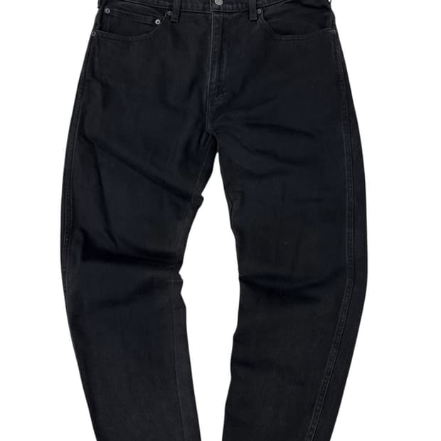 리바이스 웨스턴핏 흑청 데님팬츠 (36) 