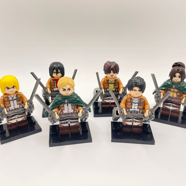 진격의 거인 피규어 6종