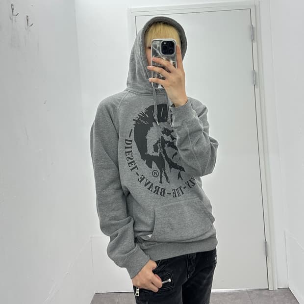 Diesel indian gray hoodie