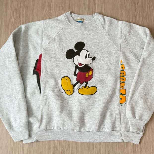 XL) YSTRDYS TMRRW 예스터데이 투모로우 미키 맨투맨