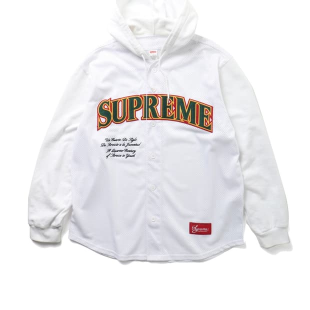 Mesh Hooded L/S Baseball Jersey