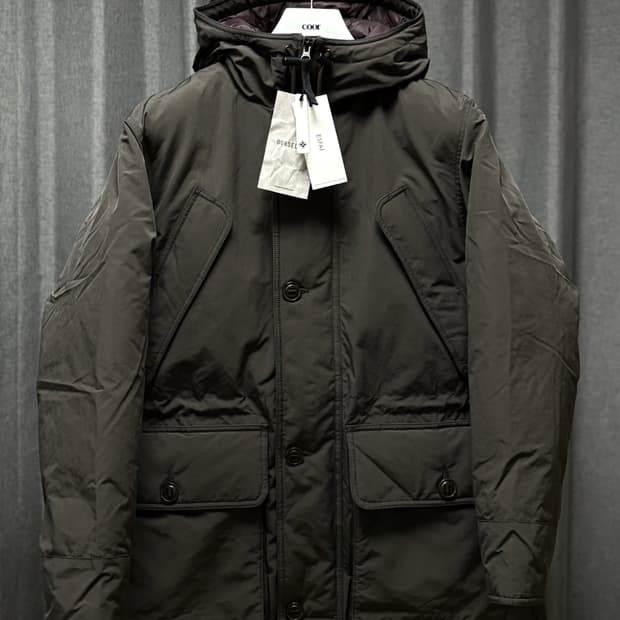 새상품 1사이즈 M) 에스파이x아워셀브스 폴라파카 브라운 25FW