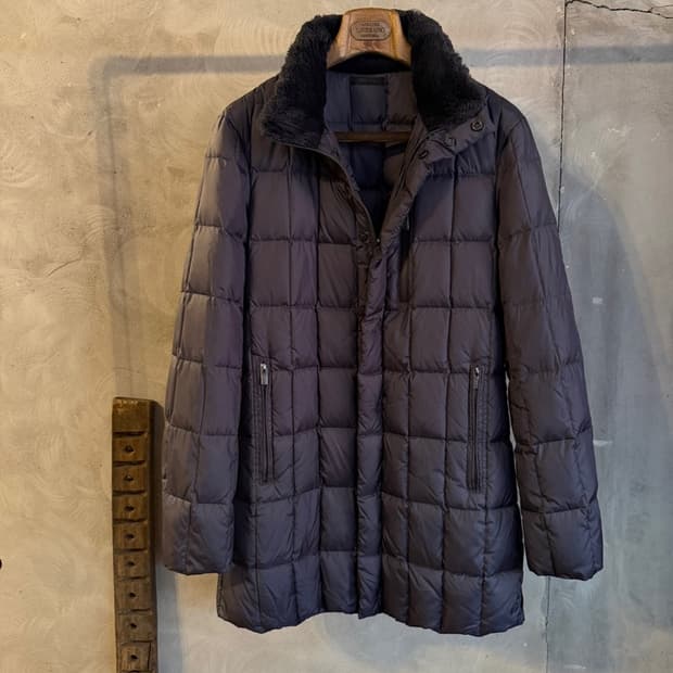 아르마니 구스다운 패딩 코트 100