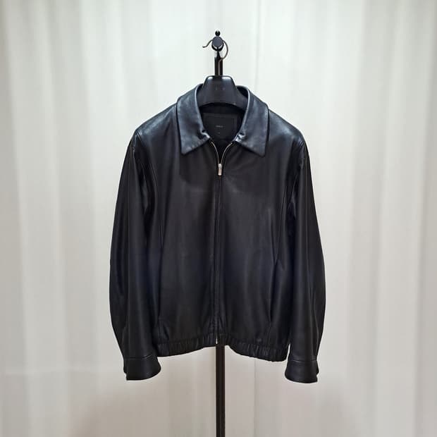 (택포) 앤드지 카라넥 오버핏 양가죽 자켓 BLC3LJ1001 B563