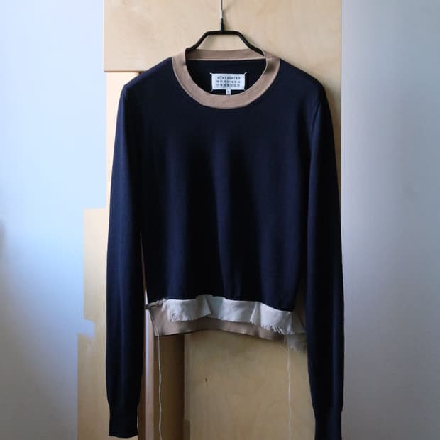 Margiela Layered Contrast Knit
