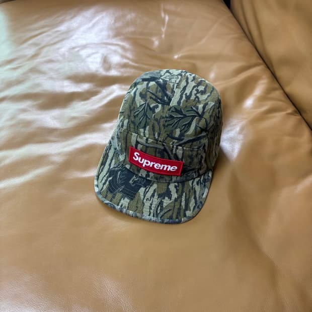 Supreme 슈프림 밀리터리 오크 카모 캠프캡 모자 (Oak Camo)