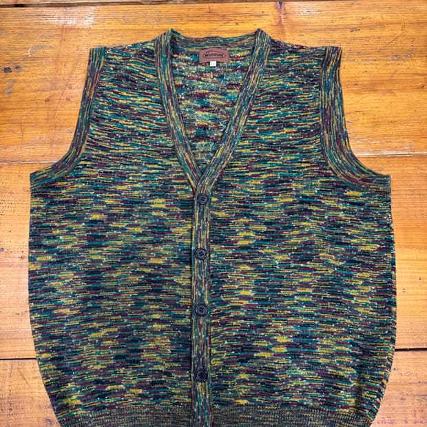 미쏘니 니트 조끼베스트 사이즈L 새상품급