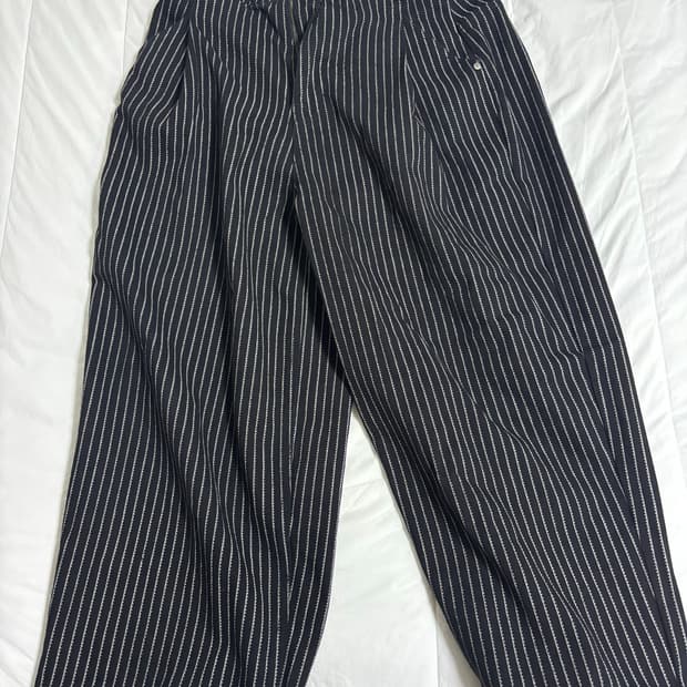 낫포너드 버클 와이드 팬츠