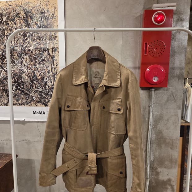 바스통 왁스코팅자켓 