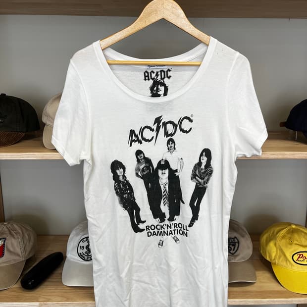 히스테릭글래머xACDC 티셔츠
