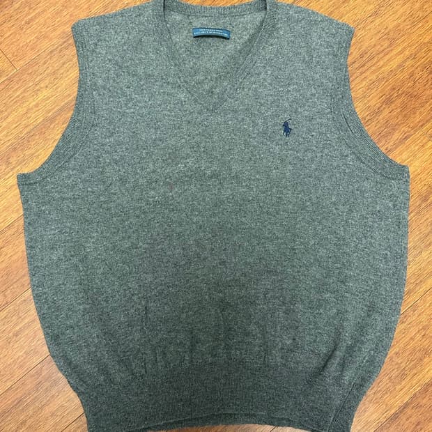 폴로 랄프로렌 메리노 울 니트 조끼 베스트