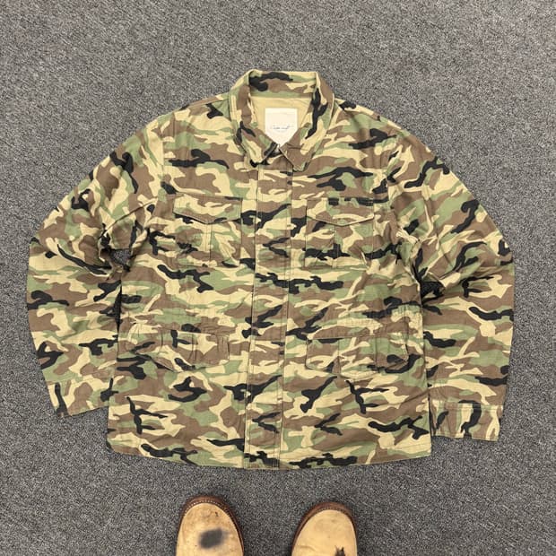 japanese vintage 카모 필드셔츠 자켓