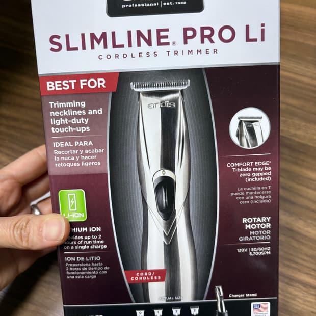 앤디스 슬림라인 프로 Li 무선 수염 트리머