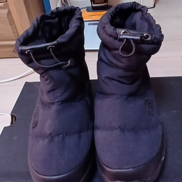 노스페이스 패딩방한화(230mm) 