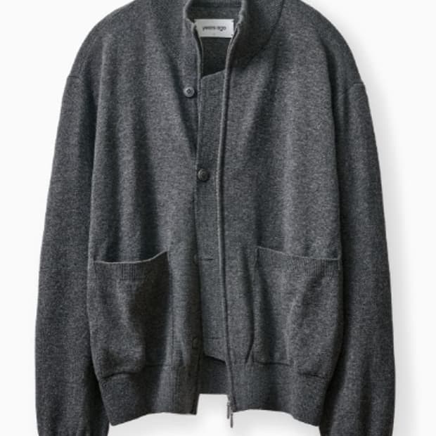 [years ago] 메리노 울 니트집업