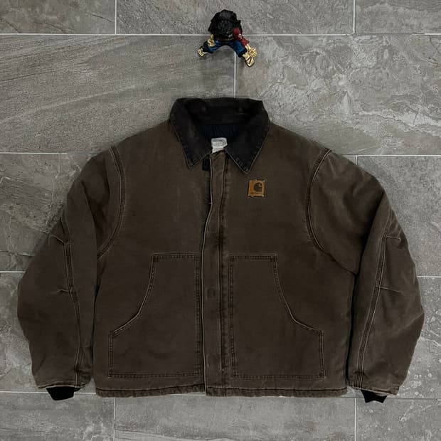 (XL)칼하트 덕 디트로이트 자켓 J22CHT 체스트넛
