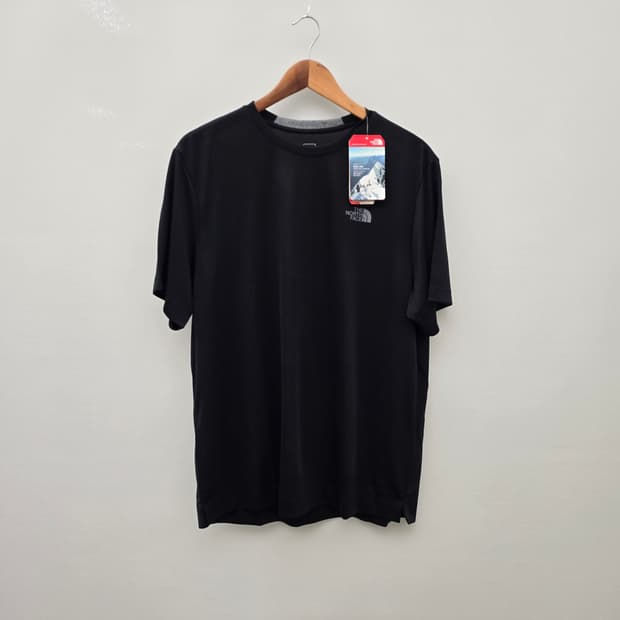 노스페이스 블랙 반팔 티셔츠 새상품