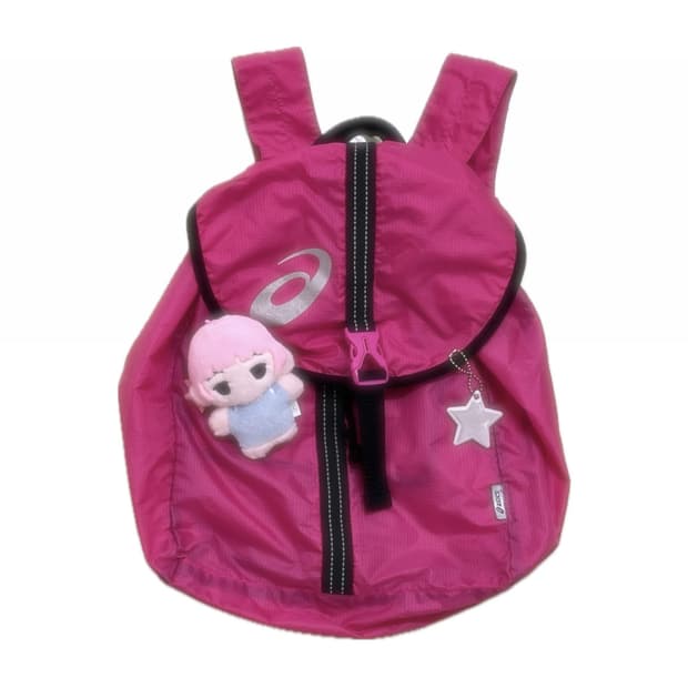 아식스 핫핑크 경량 백팩 🍥