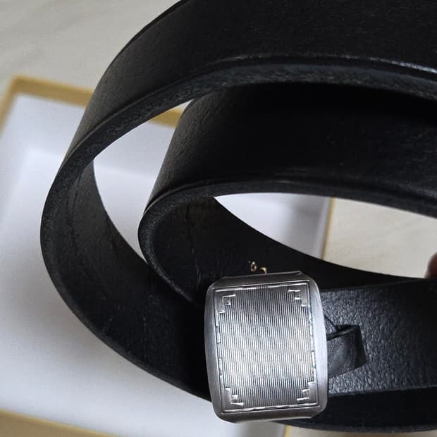 피그벨 히콕 벨트 블랙