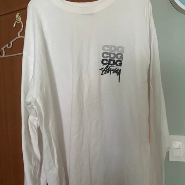 희귀템 스투시 CDG 롱슬리브