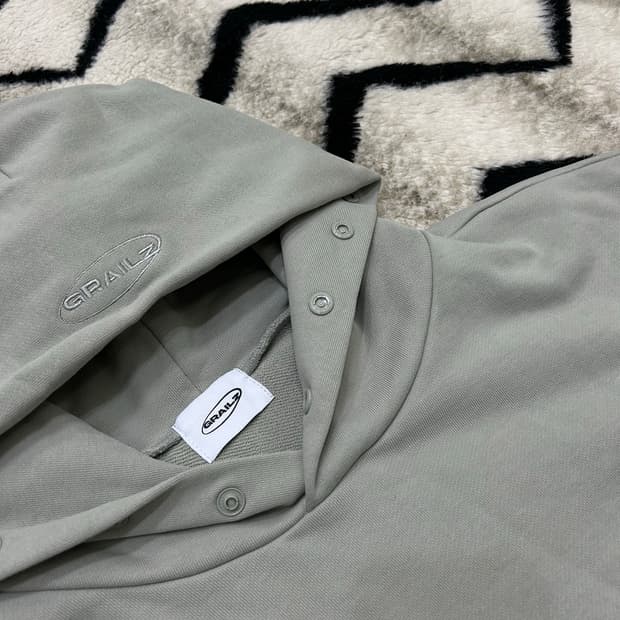 [1]그레일즈 지오메트리 헤비 후드/애쉬세이지