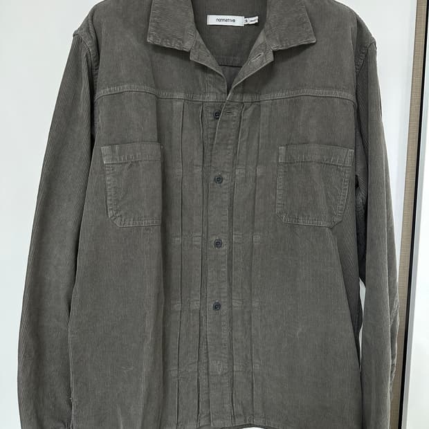 논네이티브 코듀로이 셔츠