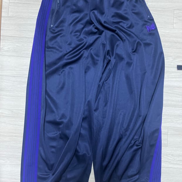 니들스 hd 트랙팬츠 m 네이비 퍼플