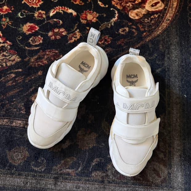 정품 mcm 힘멜 스니커즈 260