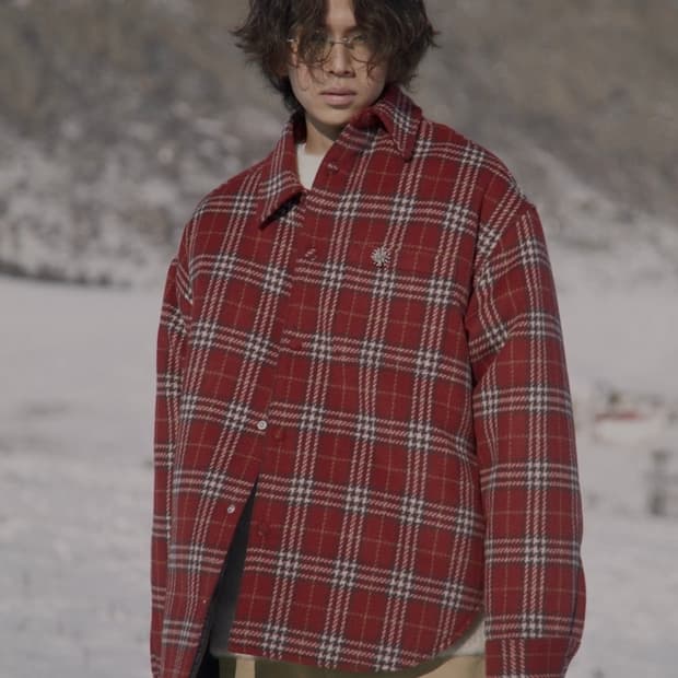 STU 패디드 셔츠 S사이즈 (택 달린 새상품)