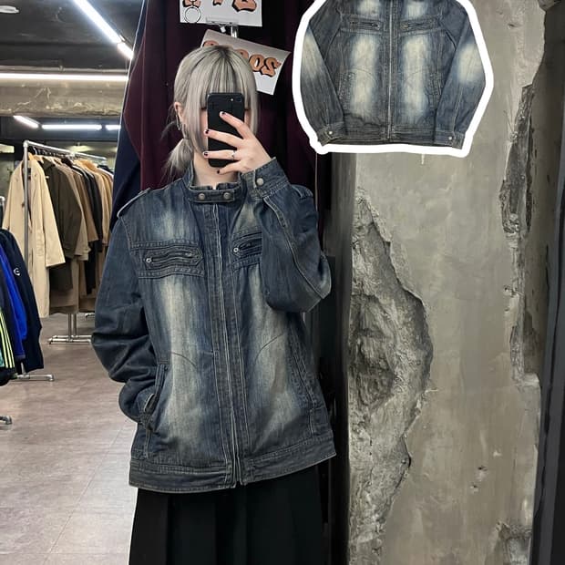 빈티지 워싱 데님 자켓 105  #csz3536