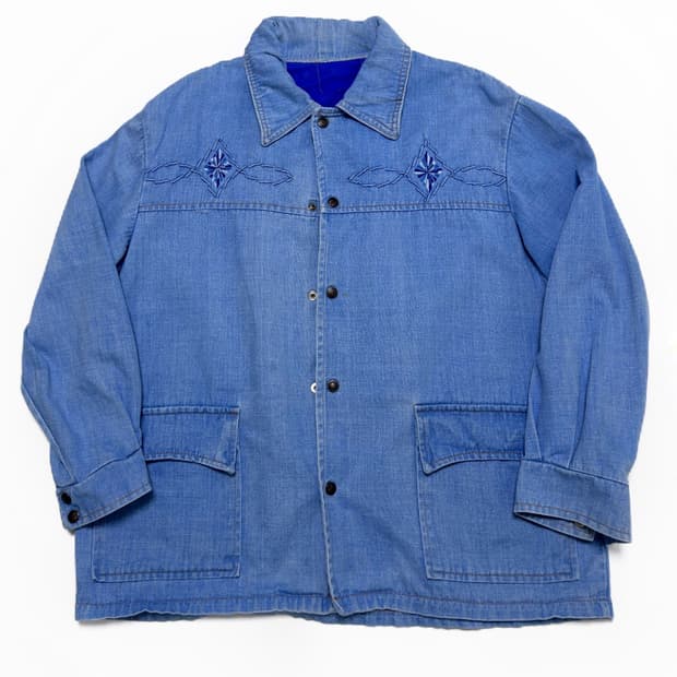 (XL) 80`s America Vintage 빈티지 데님자켓