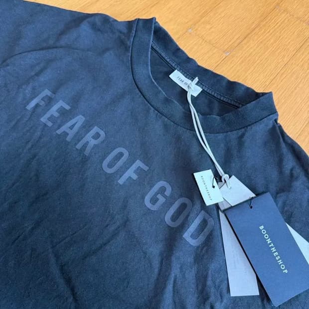 피어오브갓 8th 반팔 L 분더샵 정품
